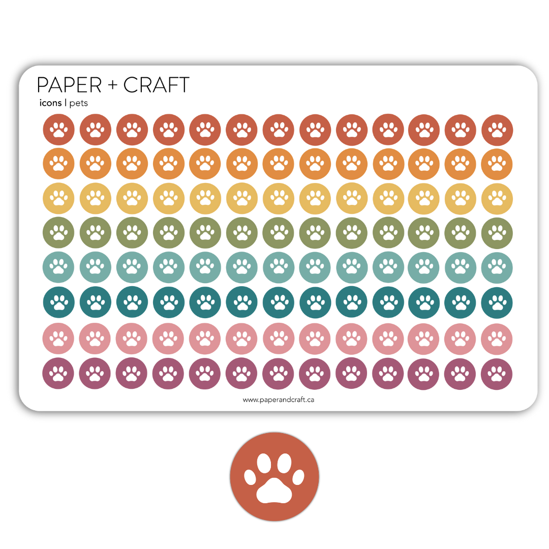 Pet Sticker Sheet